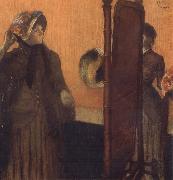 Edgar Degas Cbez la Modiste Spain oil painting reproduction